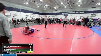 285 lbs 5th Place Match - Jacob Thomas Marks, Prosser vs Austin Phillips, Newberg