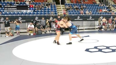 144 lbs Cons. Rd Of 16 - Kixten Barney, Utah vs Jax Zamarripa, Texas