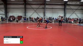 141 lbs Quarterfinal - Najee Hall, New England College vs David Ortiz, Springfield Tech