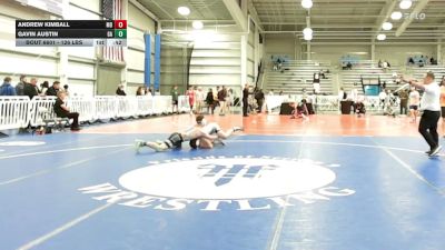 126 lbs Consi Of 16 #2 - Andrew Kimball, MD vs Gavin Austin, GA