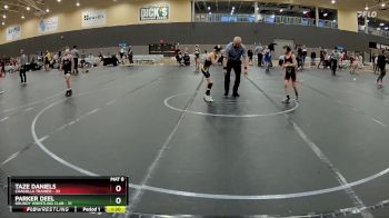 60-64 lbs Round 3 - Parker Deel, Grundy Wrestling Club vs Taze Daniels, Chagolla Trained