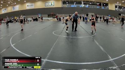 60-64 lbs Round 3 - Parker Deel, Grundy Wrestling Club vs Taze Daniels, Chagolla Trained