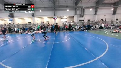 80 lbs Semifinal - Kepler Wicks, FM Wrestling Club vs Nolan Anthony, Liberty Warriors Wrestling Club