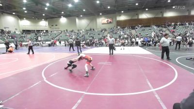 74 lbs Semifinal - Burl Dull, MatTime vs Redek Voss, Roseburg Mat Club