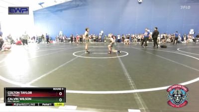82-85 lbs Round 5 - Colton Taylor, Mill Valley vs Calvin Wilson, Mill Valley