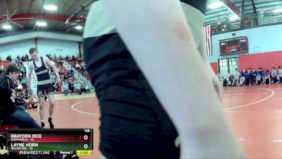 138 lbs Placement (16 Team) - Tayten Barlow, Northfield vs Reed Perry, Rochester