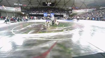 Girls 1B/2B/1A/2A 125 Cons. Semi - Jordan Kiemele, Goldendale (Girls) vs Evelynn Phillips, Republic/Curlew (Girls)