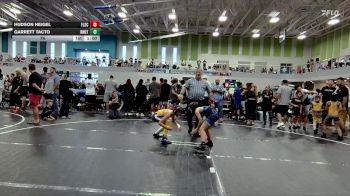 76 lbs Round 8 (10 Team) - Hudson Heigel, Florida Scorpions vs Garrett Tacto, Roundtree WA