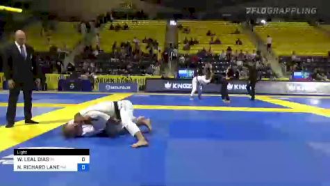 WELLINGTON LEAL DIAS vs NATHANIEL RICHARD LANE 2022 Master IBJJF Jiu-Jitsu Championship