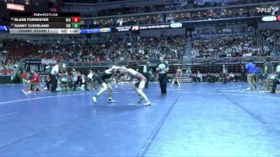 3A-126 lbs Champ. Round 1 - Danny Cleveland, Sioux City East vs Blake Forrester, Dallas Center-Grimes