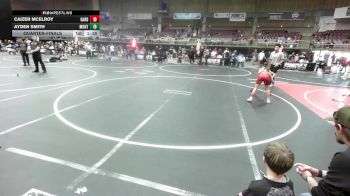 81 lbs Quarterfinal - Caizer McElroy, Garden City Wrestling Club vs Ayden Smith, Montrose Elite