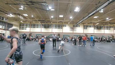 80 lbs Round 4 (8 Team) - Logan Yuhas, The Outsiders vs Hudson Crockett, Team Blue Hen