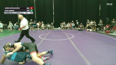100 lbs Round 1 (6 Team) - Aiden DiFrancisco, Cordoba Trained vs Jack Hieber, Terps Xpress
