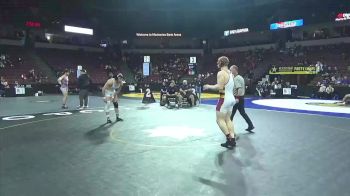 195 lbs 7th Place - David Calkins, Liberty (NC) vs Daniel Gurovich, Camarillo (SS)