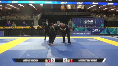 David Matthew Wright vs Amsey Lee Remchuk 2025 Pan Jiu Jitsu IBJJF Championship