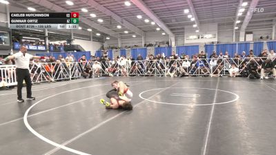 138 lbs Final - Caeleb Hutchinson, KS vs Gunnar Ortiz, AZ