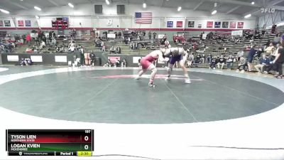 197 lbs Champ. Round 1 - Logan Kvien, McKendree vs Tyson Lien, Northern State