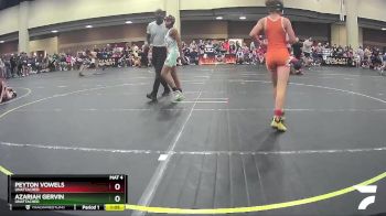 96 lbs Semifinal - Azariah Gervin, Unattached vs Peyton Vowels, Unattached