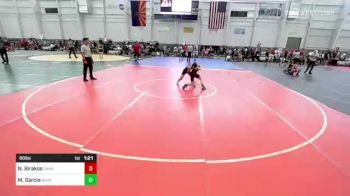 86 lbs Rr Rnd 2 - Niko Birakos, Oakdale vs Micah Garcia, Rough House