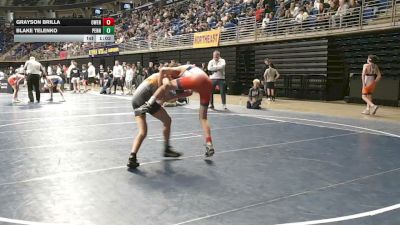 117 lbs Round Of 32 - Grayson Brilla, Owen J. Roberts vs Blake Telenko, Penn Trafford