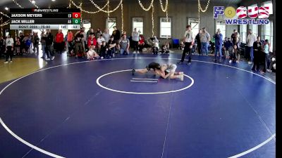 75-80 lbs Round 1 - Jack Miller, Area 51 vs Jaxson Meyers, Faith Over Fear
