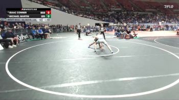 6A Boys 138 lbs Semifinal - Michael Martin, Grants Pass Boys vs Isaac Conner, Mountainside Boys