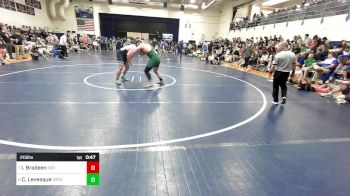 215 lbs Consolation - Isaiah Bradeen, Dirigo vs Chris Levesque, Oxford Hills