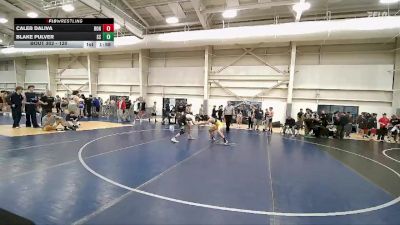 120 lbs Cons. Round 3 - Blake Pulver, South Summit vs Caleb Daliva, Bonneville