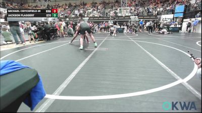 140 lbs Consolation - Michael Critchfield Jr, Nomad vs Jackson Flaggert, CCYO