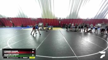 165 lbs Round 3 (16 Team) - Quinton Harcey, Cambridge-Isanti vs Conner Mannel, Weyauwega-Fremont