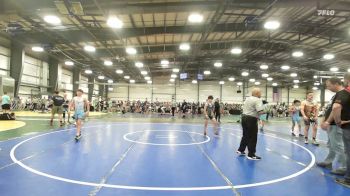 100 lbs Rr Rnd 3 - Jeremiah Dunfee, Ohio Titan Scarlet - MS vs Conor Boesch, Shore Thing Wave - MS