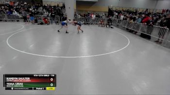 115 lbs Quarterfinal - Kamdyn Saulter, Summit Wrestling Academy vs Tessa Urias, ReZults Wrestling