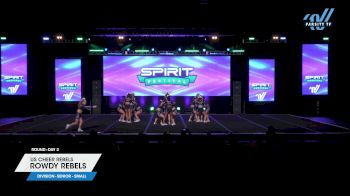 US Cheer Rebels - Rowdy Rebels [2024 L4.2 Senior - Small Day 2] 2024 Spirit Fest Grand Nationals