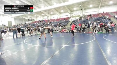 175 lbs Round 2 - Maikela Mateaki, Westlake vs Charlotte Toone, Hook Em W.C