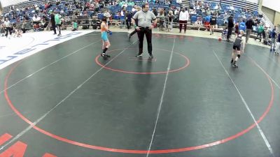 12U Boys - 78 lbs Cons. Round 2 - Knox Stamp, Wheeling Wrestling Club vs Logan Boudreau, Dirty Den Wrestling Club / Meriden Youth Wrestling