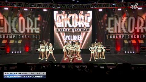 Thunder Elite - Cyclones [2025 L4.2 Senior - D2 Day 3] 2025 Encore Grand Nationals