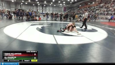 87 lbs Cons. Round 2 - Eli Franklin, Team Champs WC vs Tadhg McLaimtaig, Priest River WC