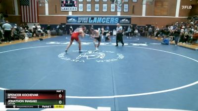 165 lbs 3rd Place Match - Spencer Kochevar, Mt Ridge vs Jonathon Inagaki, Layton