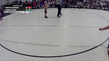 17 lbs 7th Place Match - Lennox Wood, 2TG vs Lincoln Sanders, Crawford Jr. Wrestling