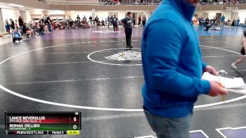 50 lbs Finals (8 Team) - Ryker Zutter, NYM (New York Mills) vs Wyatt Ebnet, Holdingford