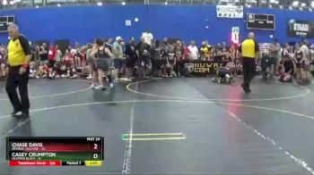 91 lbs Round 4 (6 Team) - Chase Davis, Revival Villains vs Casey Crumpton, Olympia Black