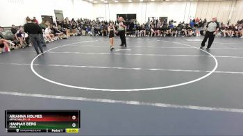 100 lbs Round 3 (4 Team) - Arianna Holmes, Apple Valley vs Hannah Berg, Mora