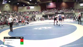 Quarterfinal - Judson Wells, Mountain Crest vs Max Anderson, Bear River