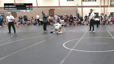 100 lbs Round 3 (8 Team) - Jack Dempsey, Revival Beast vs Jack Smagalla, The Outsiders