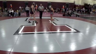 155 lbs Round 3 - Kaylee Jordan, Lisbon vs Carly Knapp, Western Dubuque