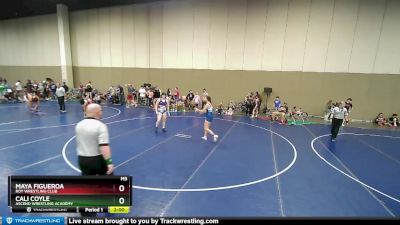 155 lbs Cons. Semi - Maya Figueroa, Roy Wrestling Club vs Cali Coyle, Ascend Wrestling Academy