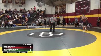 138 lbs Cons. Round 2 - Sam Davidson, State College vs Jeremy McGrath, Green Farms Academy