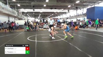 110 lbs Round Of 16 - Pace Lilenfeld, Level Up vs Evan Flowers, Storm Wrestling Center