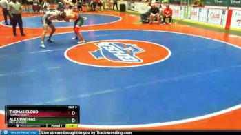 2 lbs Quarterfinal - Alex Mathias, Pace Academy vs Thomas Cloud, Toombs County