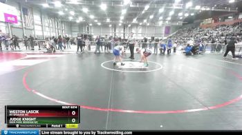 135 lbs Cons. Round 1 - Weston Lascik, Mt Spokane WC vs Judge Knight, Deer Park Ironman WC